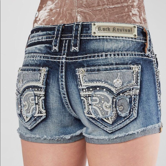 cheap rock revival shorts